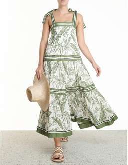 Zimmermann Empire Tie Shoulder Dress Size 2 / 8-12 for rent on The Volte - image 2