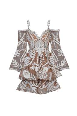 Thurley - Poppy Fields Dress White Lace Size 8 for rent on The Volte - image 2