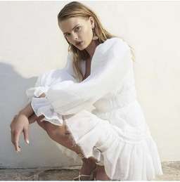 Aje Impression Dress White Size 6 for rent on The Volte - image 8