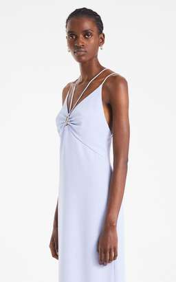 Dion Lee Whitewash Link Slip Dress Blue Size 10 