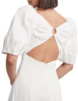 Aje Grove Dress White Size 6 for rent on The Volte - image 5