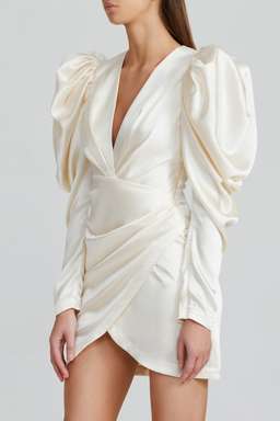 Alcer Irwin Dress Eggshell Size 6 for rent on The Volte - image 4