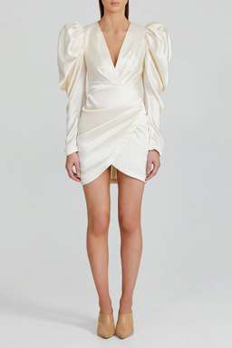 Alcer Irwin Dress Eggshell Size 6 for rent on The Volte - image 3