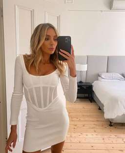 Dion Lee - Rib Corset Mini Dress (Size 8)