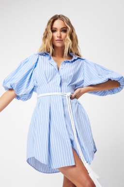 MOSSMAN THE CRYSTAL SEA DRESS - SIZE 10