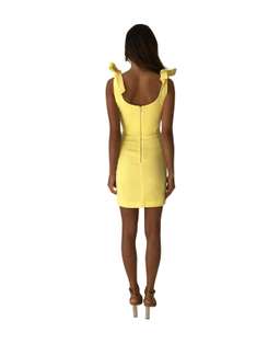 Rebecca Vallance Zinnia Mini Dress Yellow Size 8 for rent on The Volte - image 3