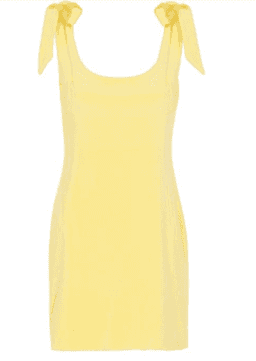 Rebecca Vallance Zinnia Mini Dress Yellow Size 8 for rent on The Volte - image 5