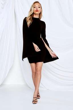 MOSSMAN SENSE OF MYSTERY DRESS (BLACK) - SIZE 10 for rent on The Volte - image 12