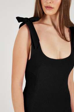 Rebecca Vallance - Dahlia Mini Black Dress Size 6 for rent on The Volte - image 3