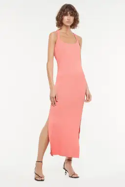 Manning Cartell Sweet Ride Knit Dress Musk Pink Size XS / AU 6