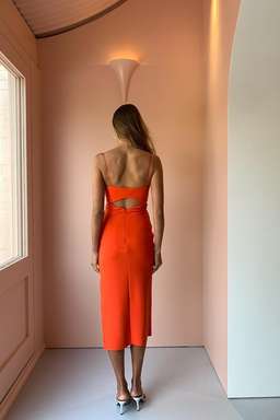 Bec & Bridge Ulla Cut Out Midi Dress  for rent on The Volte - image 3