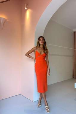 Bec & Bridge Ulla Cut Out Midi Dress  for rent on The Volte - image 1