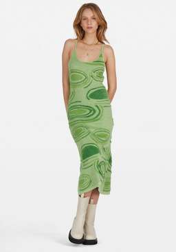 House of Sunny Hockney Dress Green Size 6 for rent on The Volte - image 1