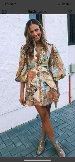 Zimmerman bright side dress  for rent on The Volte - image 8