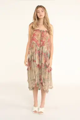 Zimmermann Melody Floating Dress Print Size 2/ AU 12 for rent on The Volte - image 1