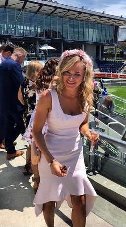 By Johnny The Ripple Panel Midi Dress  for rent on The Volte - image 3