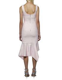 By Johnny The Ripple Panel Midi Dress  for rent on The Volte - image 2