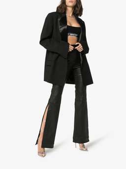 Off-White Logo Band Stretch Bra Top 8