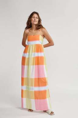 Binny Rainbow Lorikeet Maxi dress
