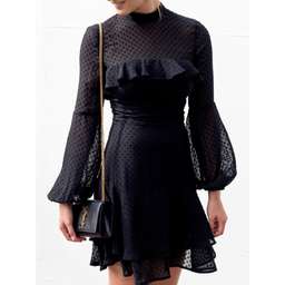 Rodeo Show Sibi Mini Dress Black Size 6 for rent on The Volte - image 1