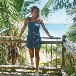 Alice Mccall Woodstock Mini Dress Blue Size 8