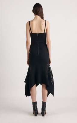 Dion Lee - Honeycomb Drape Perf Dress Black size 6