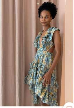 Magali Pascal Botanic Dress in Eden Print for rent on The Volte - image 6