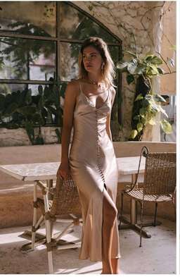 Shona Joy La Lune Bias Slip Dress Size 10 for rent on The Volte - image 2