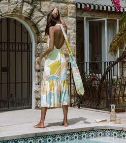 Steele Sia Midi Dress in Cabana Size XS / AU 6 for rent on The Volte - image 6