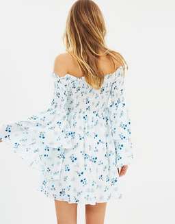 Steele Catalina Flare Dress Floral Size AU 6  for rent on The Volte - image 3