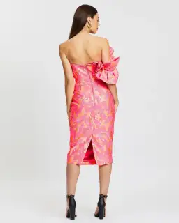 Eliya the Label Elena Dress Pink Size 6 for rent on The Volte - image 2