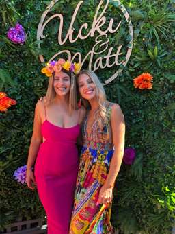 Bec and Bridge pink dress