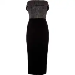 Alex Perry Knox Midi Black Size 10 for rent on The Volte - image 2