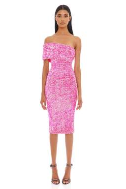 Eliya The Label Alyssa Dress Pink Size 14