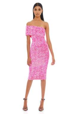 Eliya The Label Alyssa Dress Pink Size 14