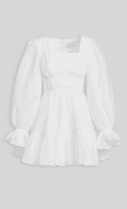 Aje Impression Dress White Size 10 for rent on The Volte - image 1