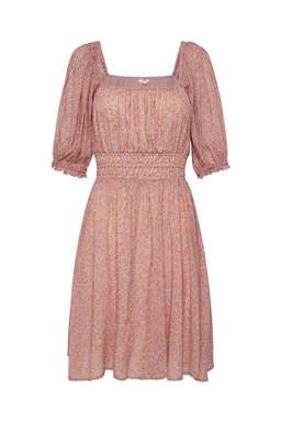 Spell Rae Mini Dress in Dusty Pink Size 10 for rent on The Volte - image 5