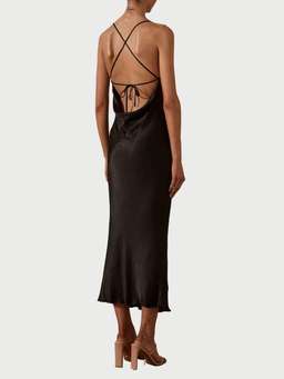 Shona Joy Cowl Back Midi Dress  for rent on The Volte - image 2
