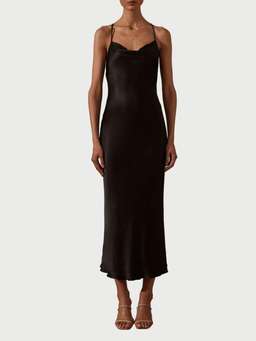 Shona Joy Cowl Back Midi Dress  for rent on The Volte - image 3