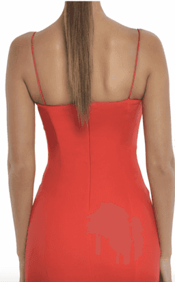 Misha Sophie Midi Dress Red Size 14 for rent on The Volte - image 5