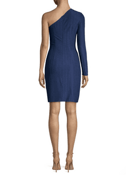 Misha Victoria Mini Dress Blue Size 12 for rent on The Volte - image 2