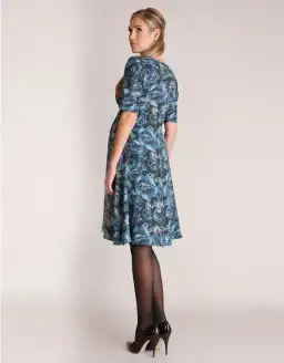 Seraphine Florrie Maternity Dress Floral Print Size 6 for rent on The Volte - image 2