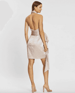 Misha Collection Ceilllia Mini Dress Blush Size 4