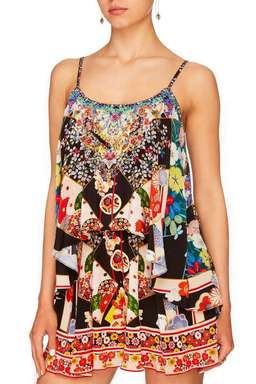 Camilla Star Girl playsuit w/ overlay