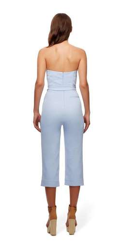 Kookai Oyster Jumpsuit in Ice Blue size 12 for rent on The Volte - image 2