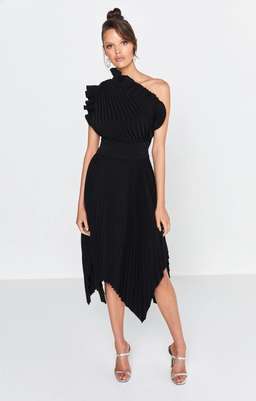 Mossman The Lady Like Dress Black Size 12 for rent on The Volte - image 1