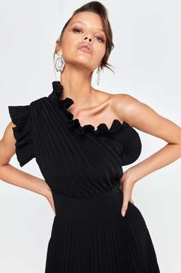 Mossman The Lady Like Dress Black Size 12 for rent on The Volte - image 3