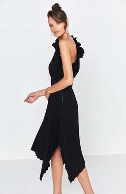 Mossman The Lady Like Dress Black Size 12 for rent on The Volte - image 4