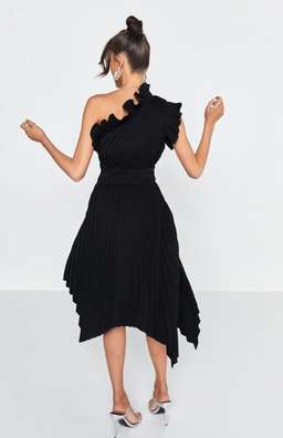 Mossman The Lady Like Dress Black Size 12 for rent on The Volte - image 5