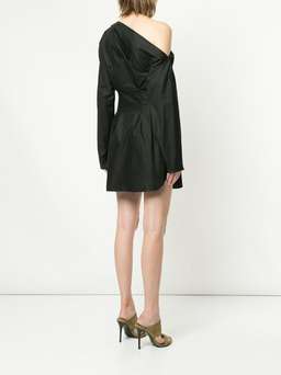 Camilla & Marc Steinem Off Shoulder Dress Black Size 8 for rent on The Volte - image 2